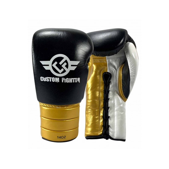Guantes de Boxeo Custom Fighter para Sparring "Golden"