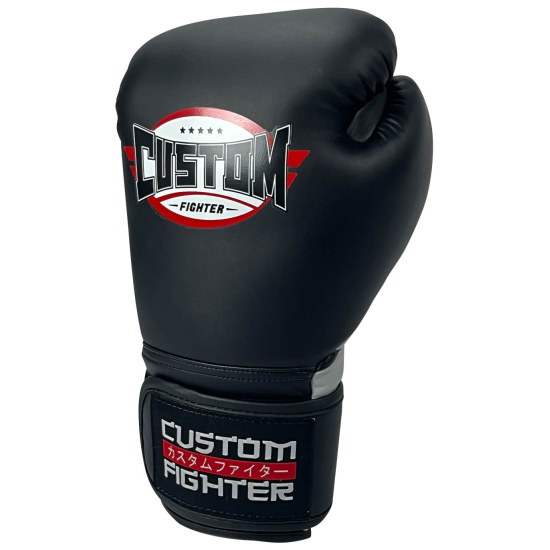 Guantes de boxeo Custom Fighter Thailand Black-grey