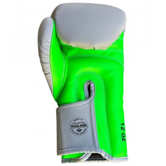 Guantes de boxeo Custom Fighter Thailand grey fluor