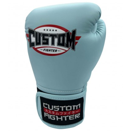 Guantes de boxeo Custom Fighter Thailand Sky Blue
