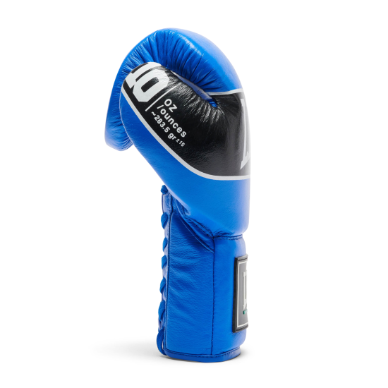 Guantes de boxeo de cuerdas Leone 1947 Shock Pro GN057L azul