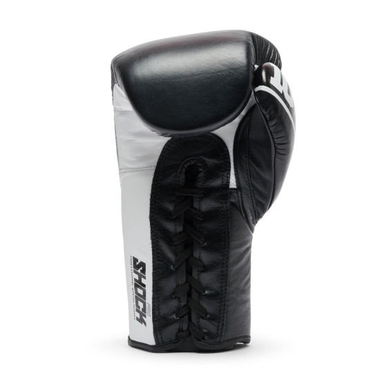 Guantes de boxeo de cuerdas Leone 1947 Shock Pro GN057L negro