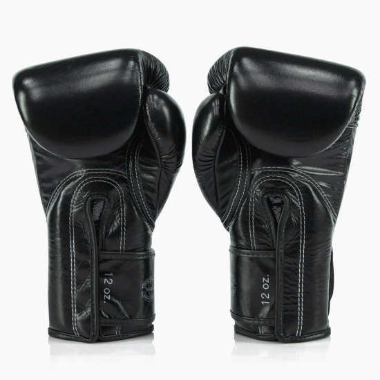 Guantes de boxeo Fairtex BGV3 Glory negro-oro