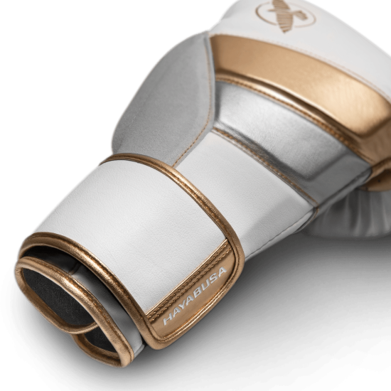 Guantes de boxeo Hayabusa T3 blanco/oro
