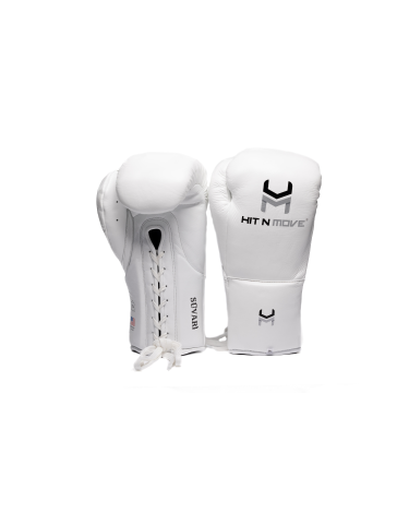 Guantes de boxeo Hir N Move Suvari de cuerda y crin de caballo color blanco