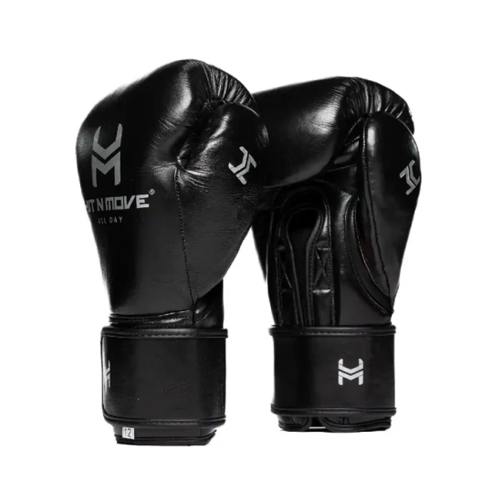 Guantes de Boxeo HIT N MOVE All Day® Pro Balance - Velcro color negro