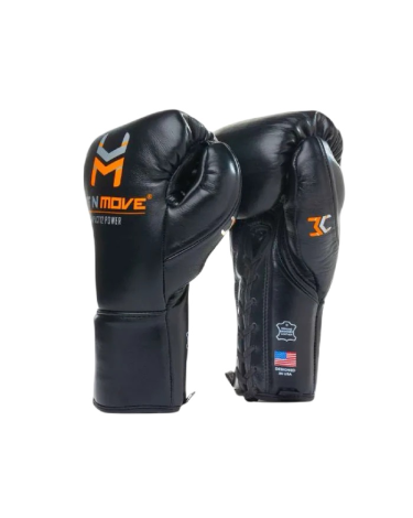 Guantes de boxeo Hit N Move Compact 12 oz negro