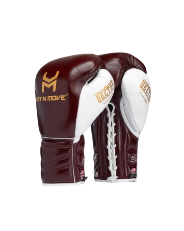 Guantes de boxeo Hit N Move Vector color Burdeos (PREVENTA)