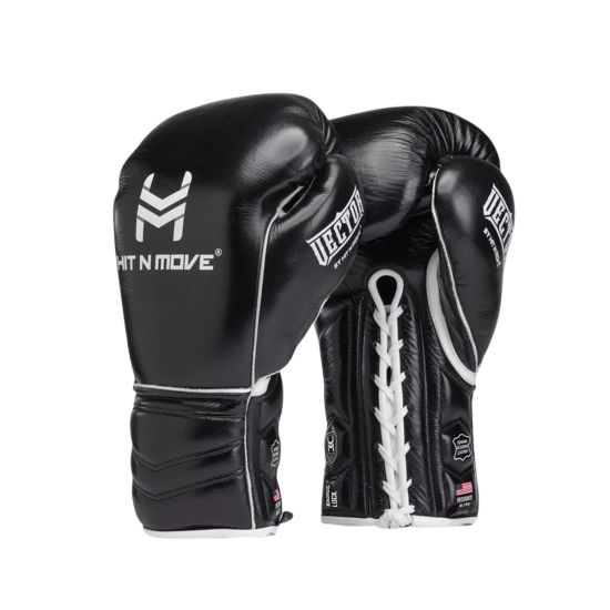 Guantes de boxeo Hit N Move Vector color negro (PREVENTA)