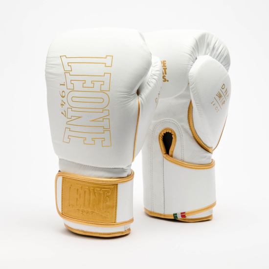Guantes de boxeo Leone 1947 DNA Premium blanco GN002