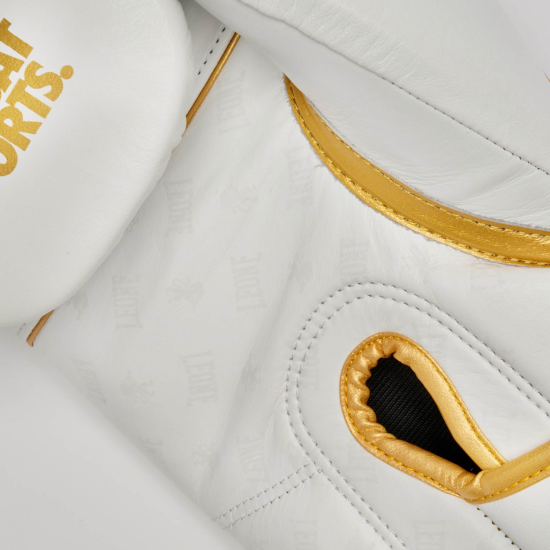 Guantes de boxeo Leone 1947 DNA Premium blanco GN002