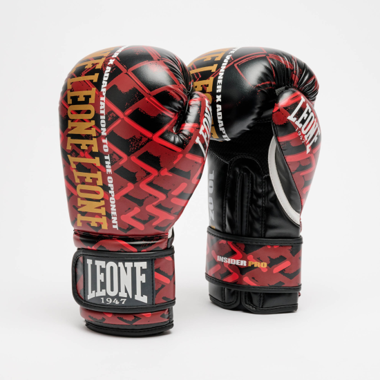 Guantes de Boxeo Leone 1947 GN005 MMA CAGE rojo