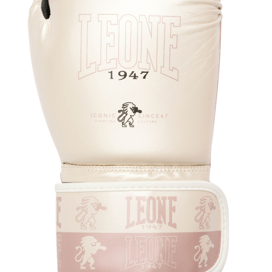 Guantes de Boxeo Leone 1947 "Iconic" color rosa GN312 talla M