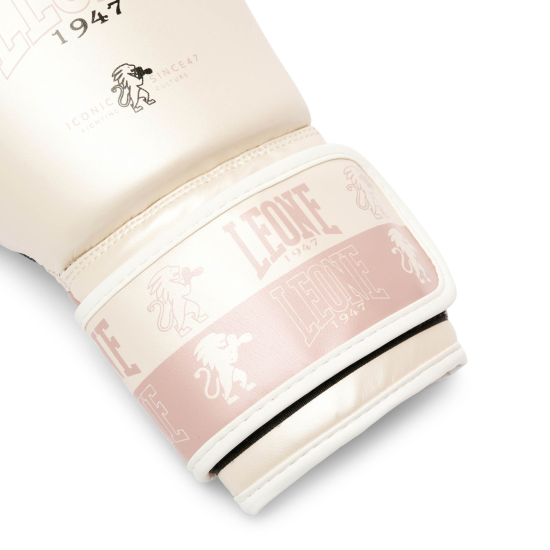 Guantes de Boxeo Leone 1947 "Iconic" color rosa GN312 talla M