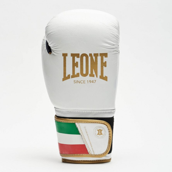 Guantes de Boxeo Leone 1947 "Italy 47" Color Blanco GN039