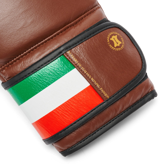 Guantes de Boxeo Leone 1947 "Italy 47" Color marron vintage GN039