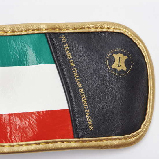 Guantes de Boxeo Leone 1947 "Italy 47" Color Negro GN039