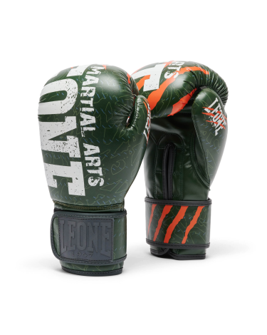 Guantes de boxeo Leone 1947 "Primal Instinct" GN004 verde