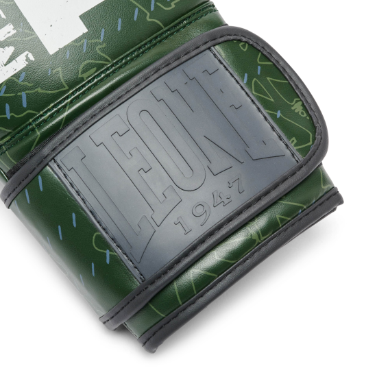 Guantes de boxeo Leone 1947 "Primal Instinct" GN004 verde