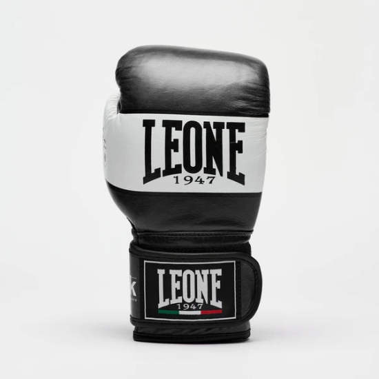 Guantes de Boxeo Leone 1947 "Shock" Color Negro GN047 10 Oz