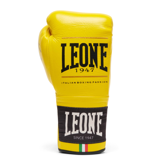 Guantes de Boxeo Leone 1947 "Shock Plus" Color amarillo GN102L