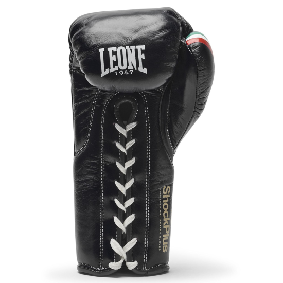 Guantes de Boxeo Leone 1947 "Shock Plus" Color Negro GN102L