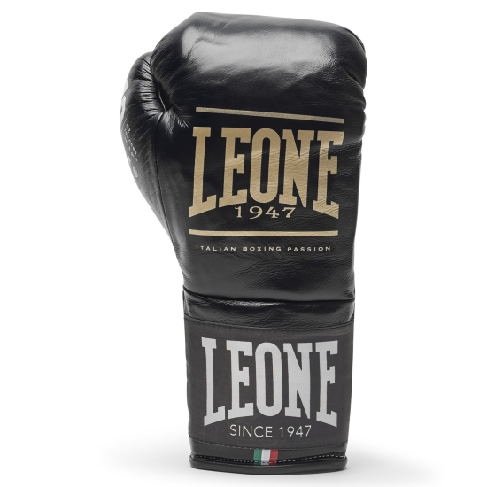 Guantes de Boxeo Leone 1947 "Shock Plus" Color Negro GN102L