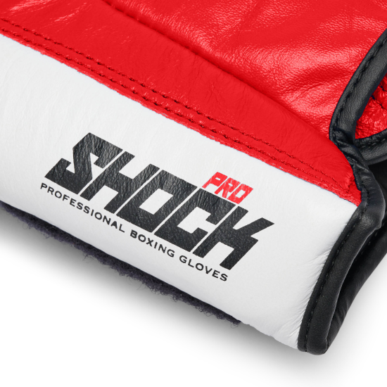 Guantes de boxeo Leone 1947 Shock Pro GN057 rojo