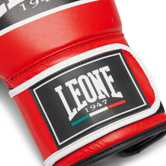 Guantes de boxeo Leone 1947 Shock Pro GN057 rojo