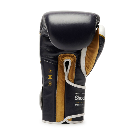 Guantes de Boxeo Leone 1947 "Shock X" Color azul GN047X  edicion limitada
