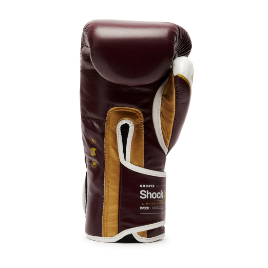 Guantes de Boxeo Leone 1947 "Shock X" Color Burdeos GN047X  edicion limitada