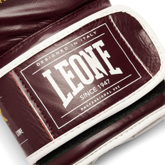 Guantes de Boxeo Leone 1947 "Shock X" Color Burdeos GN047X  edicion limitada