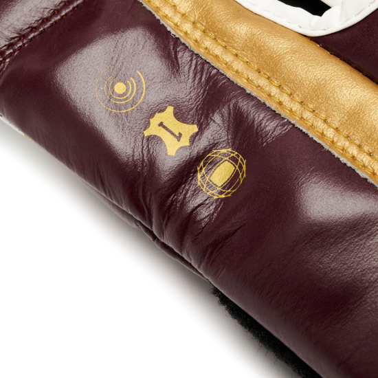 Guantes de Boxeo Leone 1947 "Shock X" Color Burdeos GN047X  edicion limitada