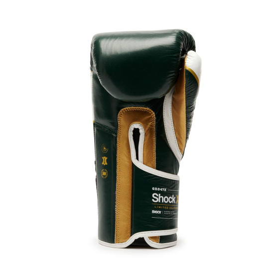 Guantes de Boxeo Leone 1947 "Shock X" Color Verde GN047X  edicion limitada