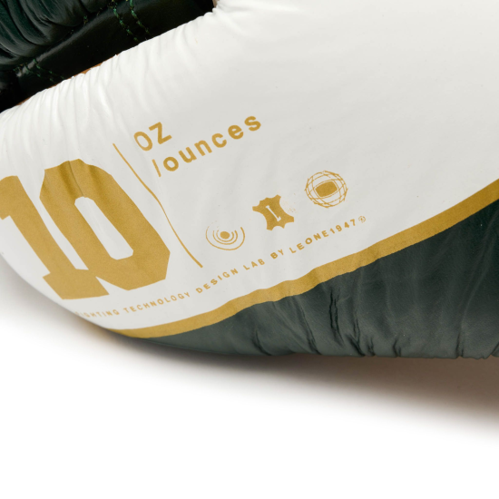 Guantes de Boxeo Leone 1947 "Shock X" Color Verde GN047X  edicion limitada