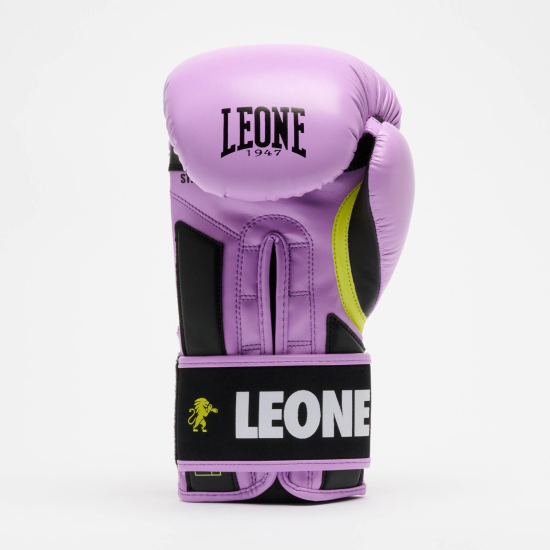 Guantes de boxeo Leone 1947 Stripe 47 GN209 Violeta