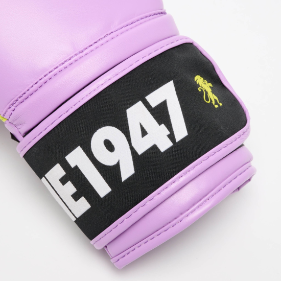 Guantes de boxeo Leone 1947 Stripe 47 GN209 Violeta