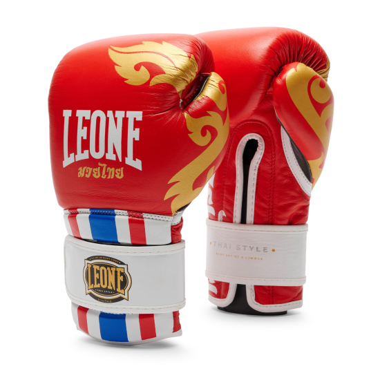 Guantes de Boxeo Leone 1947 "Thai Style" GN114 Rojo