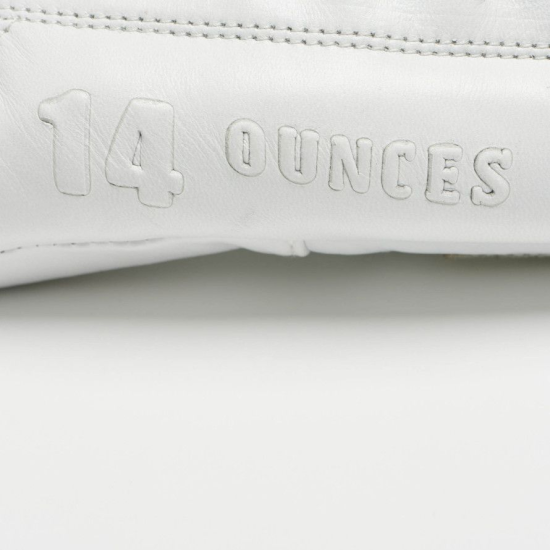 Guantes de Boxeo Leone 1947 "The Greatest" Color Blanco GN111 velcro