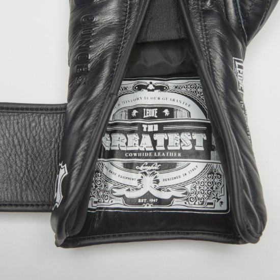 Guantes de Boxeo Leone 1947 "The Greatest" Color Negro GN111