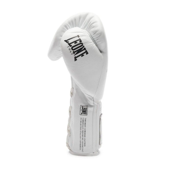 Guantes de Boxeo Leone 1947 "The Greatest" cuerdas blanco GN111L