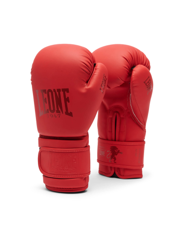 Guantes de boxeo Leone 1947 "Tone X" GN058 color rojo
