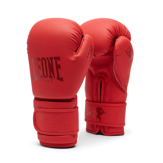 Guantes de boxeo Leone 1947 "Tone X" GN058 color rojo