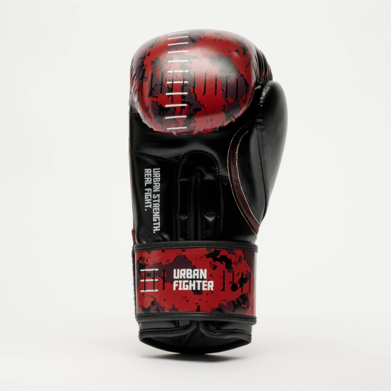 Guantes de boxeo Leone 1947 Urban Fighter rojo camo GN335