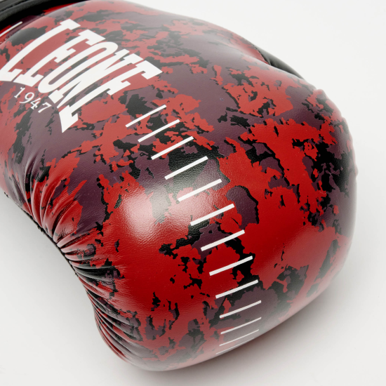 Guantes de boxeo Leone 1947 Urban Fighter rojo camo GN335