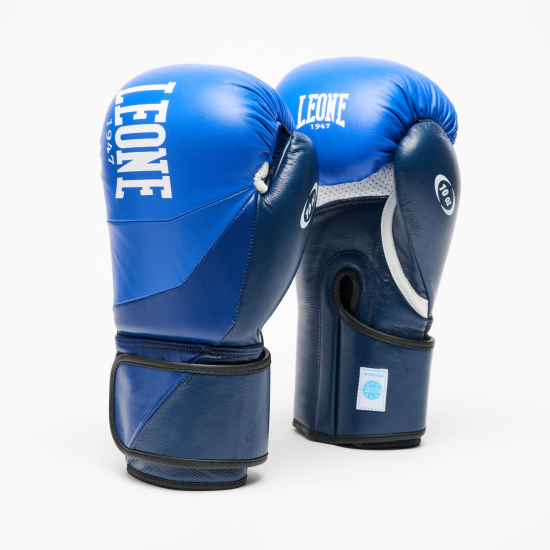 Guantes de Boxeo Leone 1947 WAKO Azul GN043