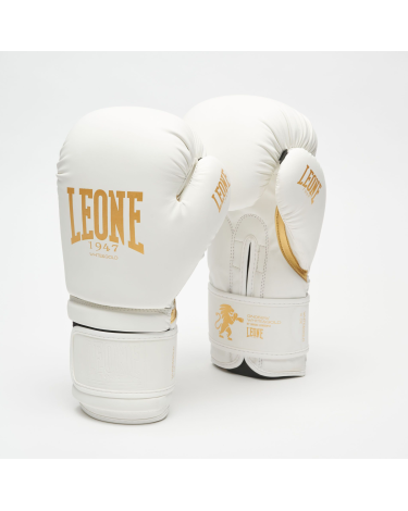 Guantes Leone 1947 "White & Gold" Color blanco GN059W Mujer