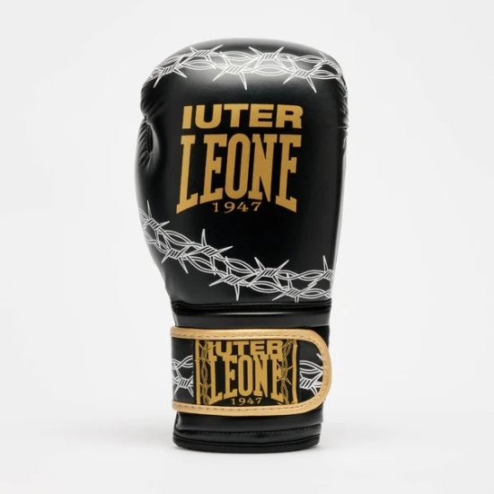 Guantes de boxeo Leone Iuter Barbed wire negro GN02