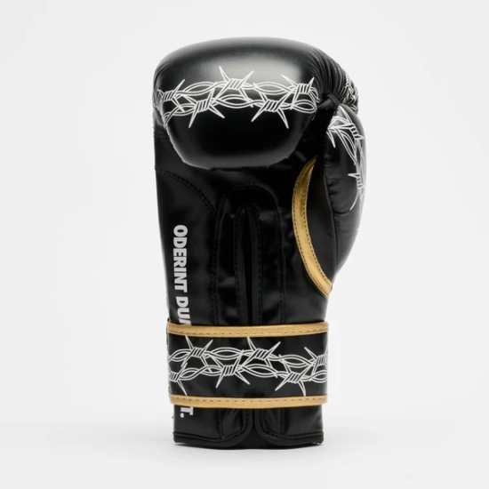 Guantes de boxeo Leone Iuter Barbed wire negro GN02