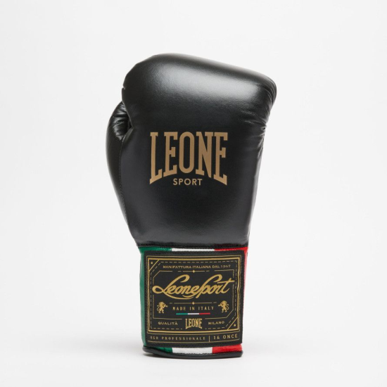 Guantes de boxeo Leone Sport "Orlando" Cuerdas color negro